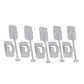 5 Sets - 6" T-Style Door Latch Holder RV Camper Trailer Cargo Hatch White