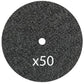 7" x 1/16" x 7/8" Cutting Disc Multi-Purpose Freehand Cut-off Wheel (50 Pack)