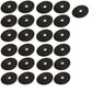 25 Pack 4" x 1/4" x 5/8" Metal Grinding Wheel T27 Discs for Angle Grinders