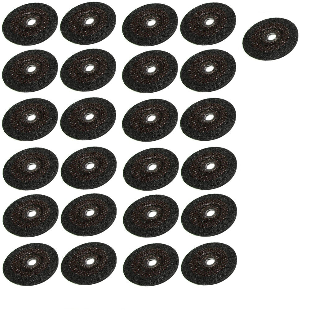 25 Pack 4" x 1/4" x 5/8" Metal Grinding Wheel T27 Discs for Angle Grinders