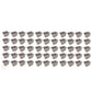 50pk Gray Cage Cups 1 Pint / 16 fl oz Hanging Feed & Water Cups Chicken Poultry
