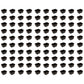 Small Cage Cup/1 1/2 cups/Chicken Feed and water cup/blk100 pcs
