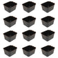 (12 Pack) Hanging Feed and Water Cage Cup 16 Fl Oz Chickens Poultry Ducks Birds