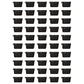 Cage Cups 50-pk Black 1 Pint/16 fl oz Hanging Feed & Water Cups Chicken Poultry