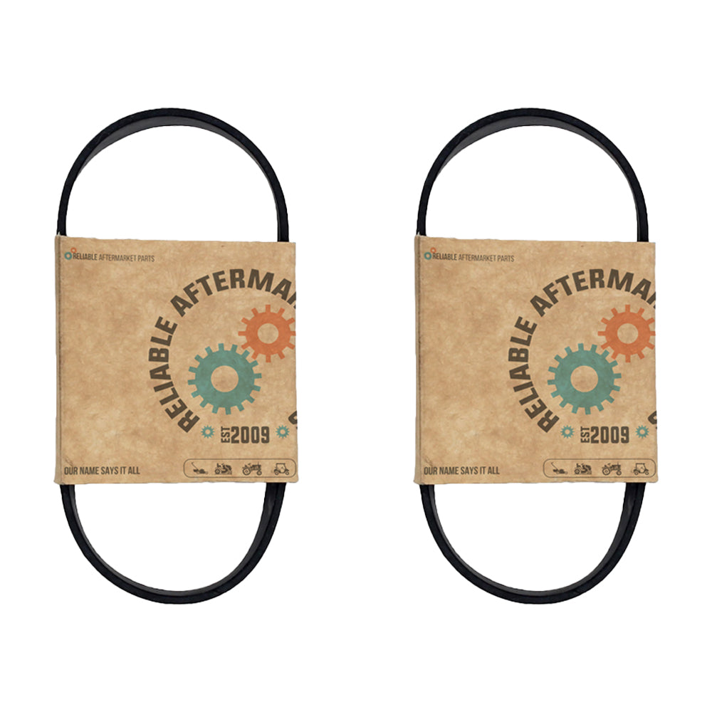 (2) Vacuum Belts Fits Hoover AH20080 562932001 - NEW