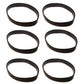 6-Pack Drive Belts 38528-033 Fits Hoover WindTunnel Vacuums U5458-900 U5760-900