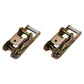 2 Ratchet Handles for Tow Dolly Car Hauler Flat Bed 2" Ratchet Strap Tie Down