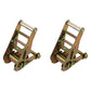 2 Ratchet Handles for Tow Dolly Car Hauler Flat Bed 2" Ratchet Strap Tie Down