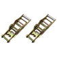 2 Ratchet Handles for Tow Dolly Car Hauler Flat Bed 2" Ratchet Strap Tie Down