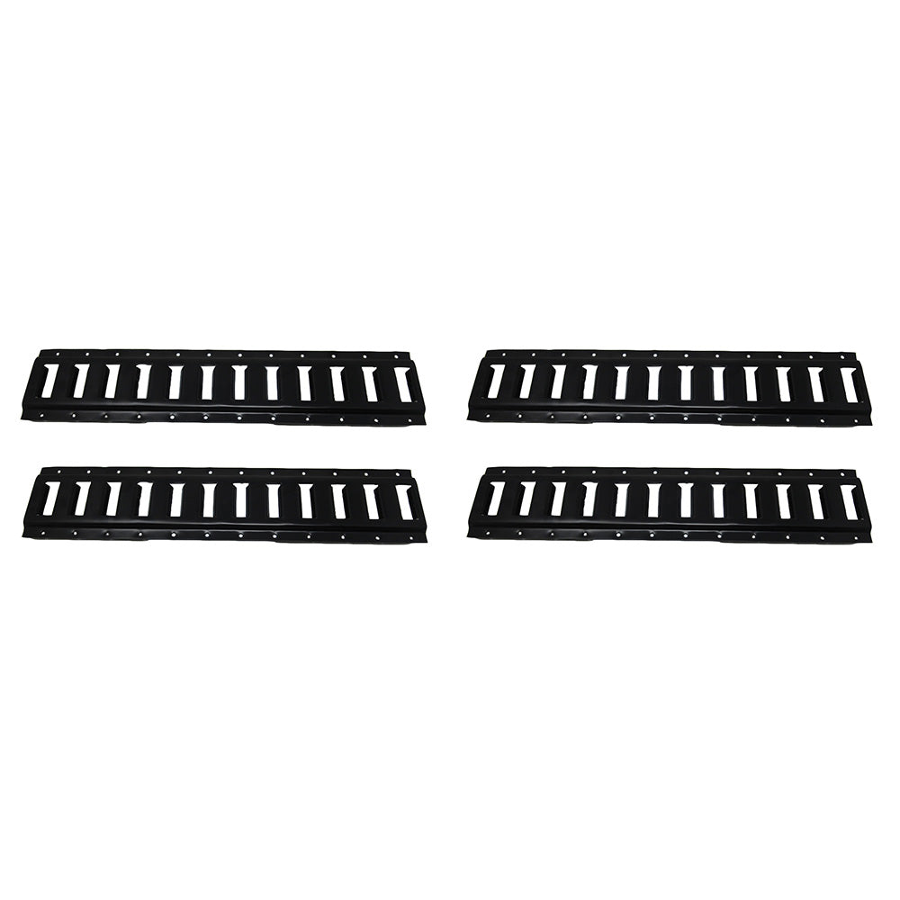 Set of (4) 2' E-Track for Enclosed Trailer Cargo Truck Van Hauler Box Truck