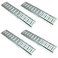 4pak 2' E Track Enclosed Trailer Toy Hauler Cargo Van Quad ATV Moto Tie Down