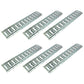 Set of (6) E Track Rail Tie Down Horizontal for Truck/Trailer (2' ETracK)