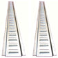 2 Pack E-Track 5' Horizontal Trailer Tie-Down Heavy Duty 12-Gauge Galvanized