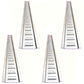 Qty 4: 5' E-Track Rail Fits Universal Products Replaces 5HETZ