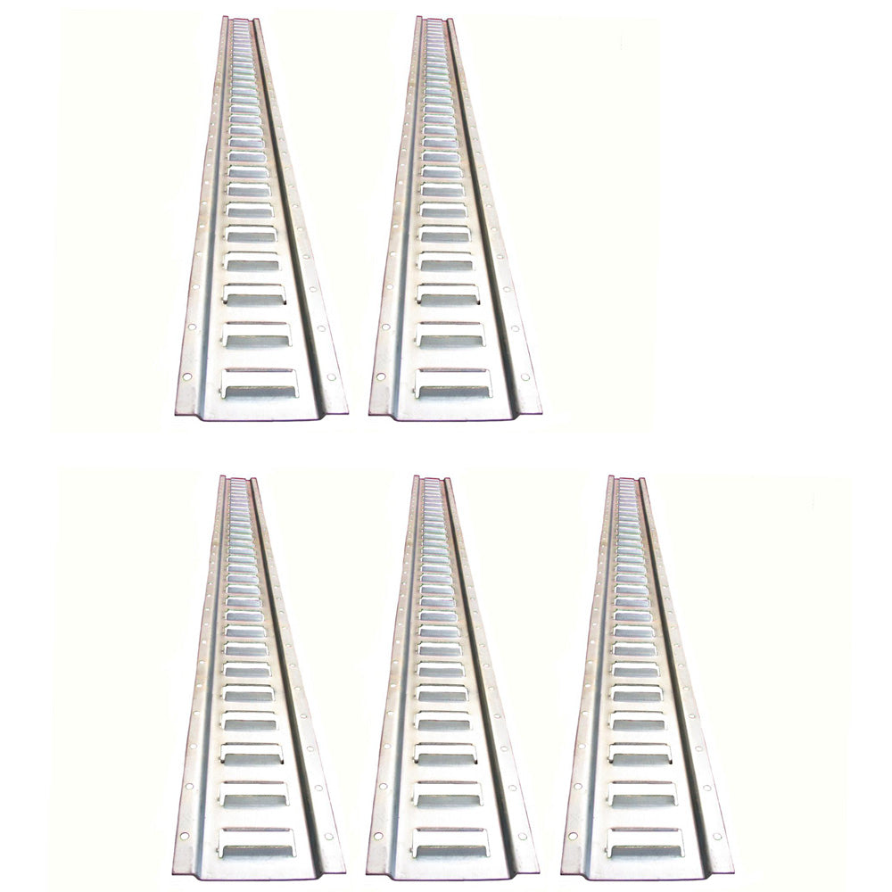 (5) 5' Horizontal E-Track for Enclosed Trailers-Cargo Trucks-Vans-Haulers