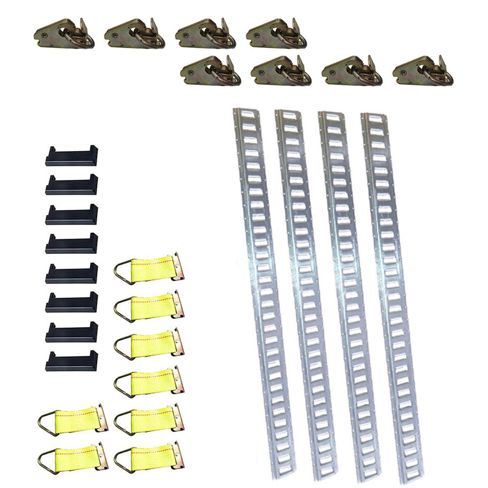 28 Piece E-Track Kit Fits Universal Products Replaces 660001