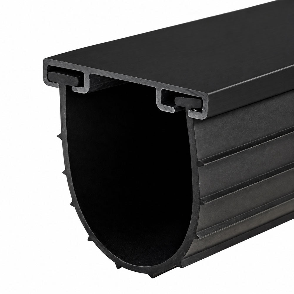 20 Foot Garage Door Rubber Weather Stripping Seal Universal 3.25''