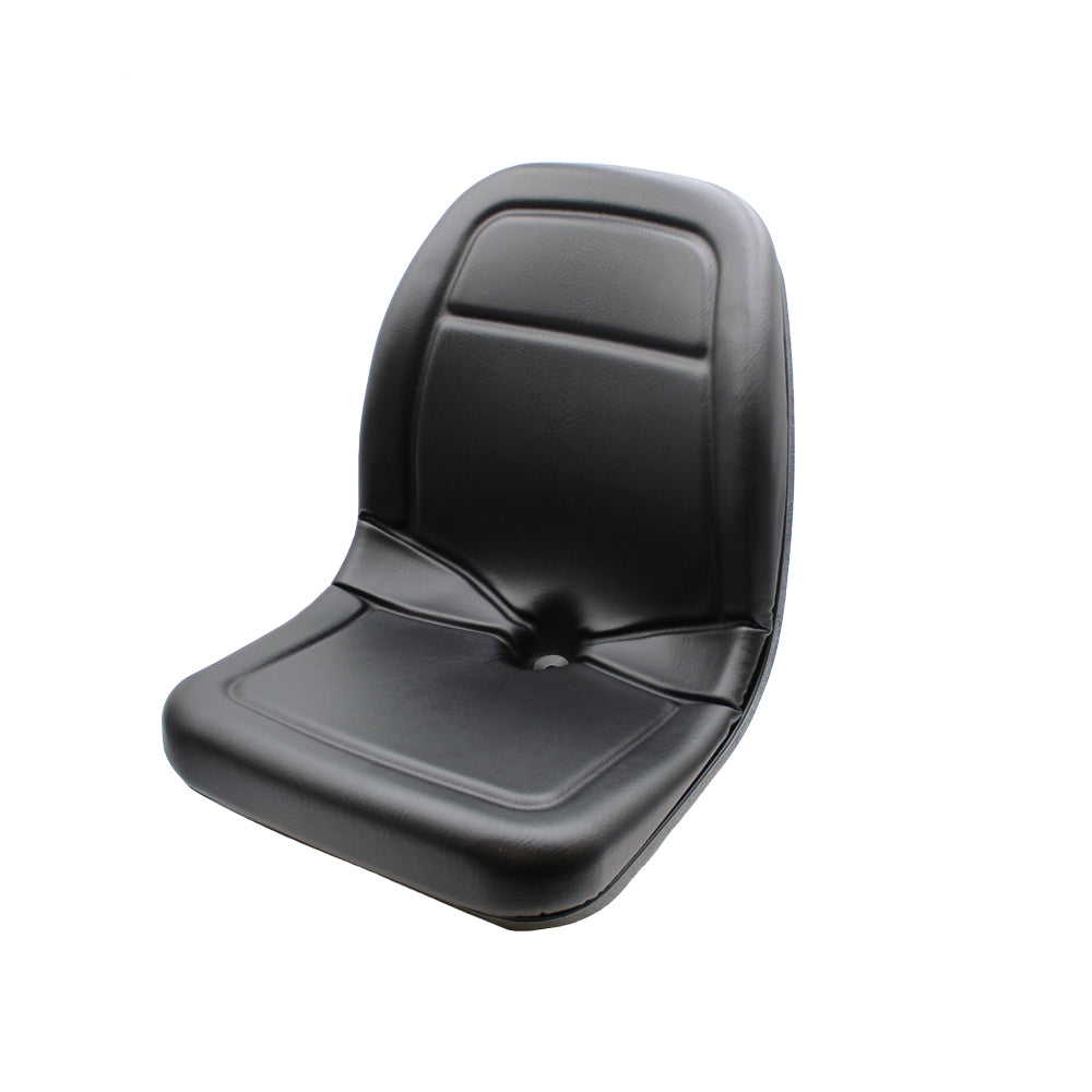 Black Vinyl Seat Fits Caterpillar Replaces 00367800