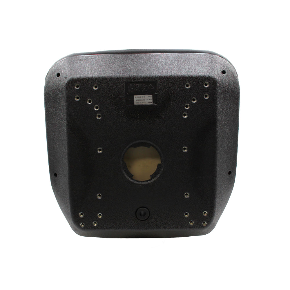 Black Vinyl Seat Fits Exmark Replaces 1-513147