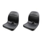 Qty 2: Black Vinyl Seat Fits Cub Cadet Replaces 757-04097