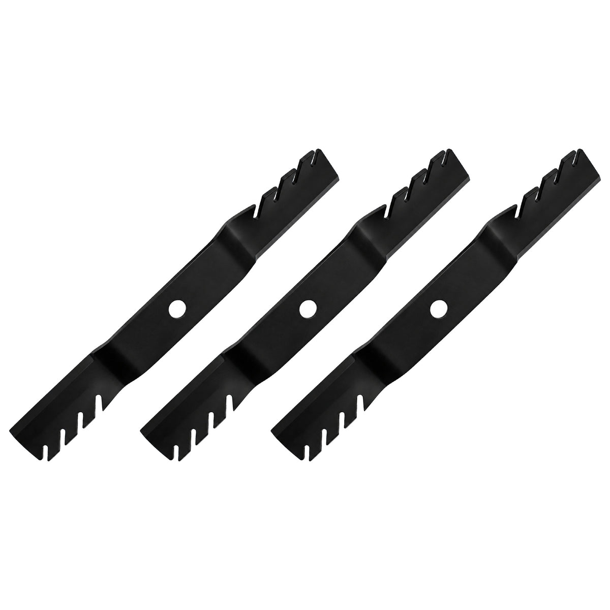 (3) Heavy Duty Predator Mulching Blade Fits Kubota 60" Mower Deck K5371-99040