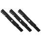 (3) Heavy Duty Predator Mulching Blade Fits Kubota 60" Mower Deck K5371-99040