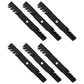 Qty 6: Toothed Mulching Blades Fits Kubota Replaces K5371-99020