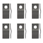 Qty 6: Disc Mower Blade Fits Universal Products Replaces 41432370