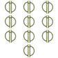 10 Pack Lynch Pins Fits Case Replaces A33509