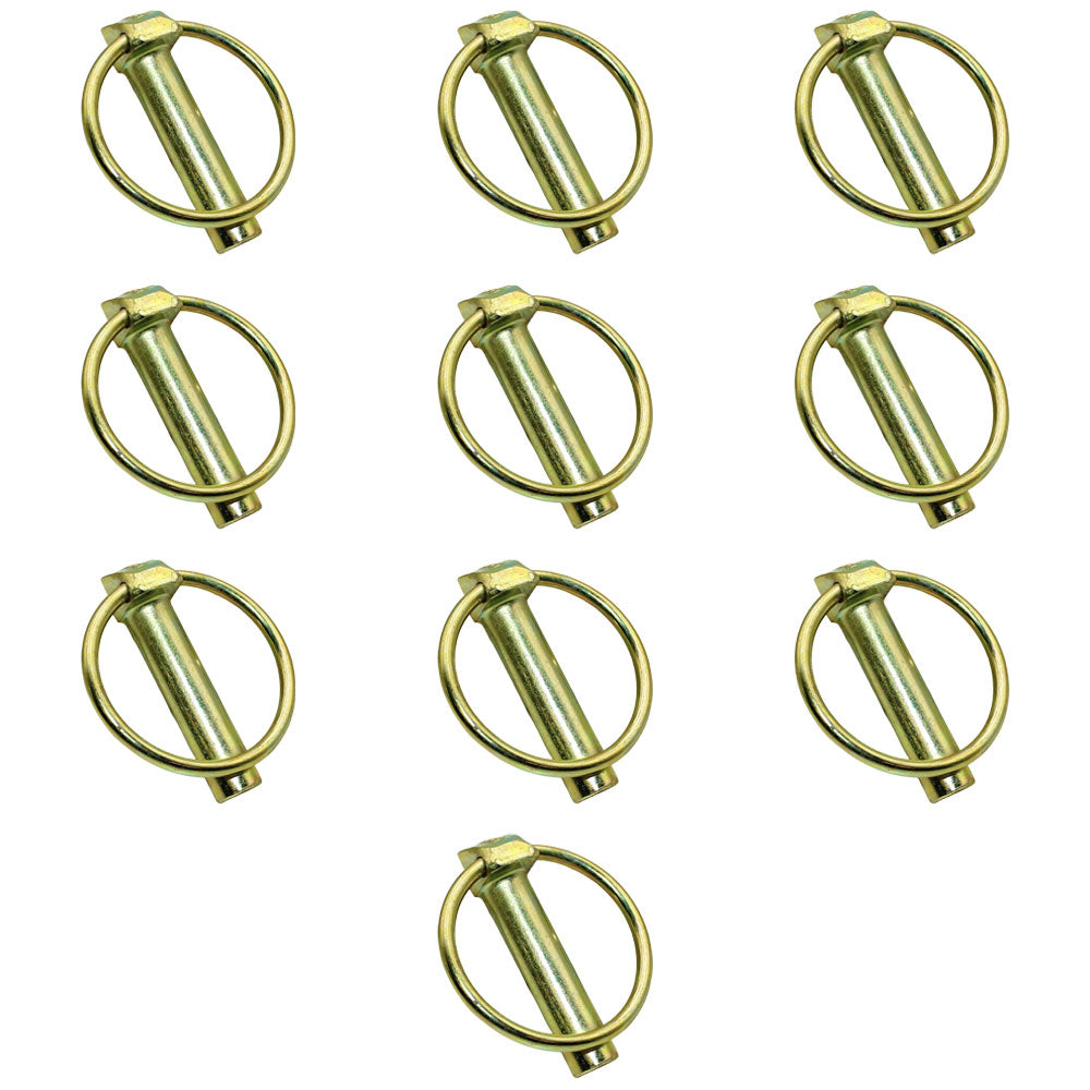 10 Pack Lynch Pins Fits International Replaces 517758R91