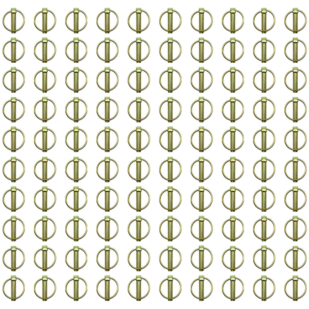 Qty 100: Lynch Pins (10 Packs of 10 Each) Fits Oliver Replaces 104616A