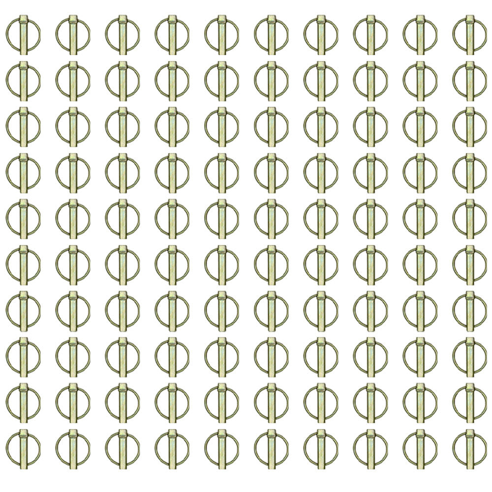 Qty 100: Lynch Pins (10 Packs of 10 Each) Fits Oliver Replaces 104616A