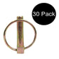 Set of (30)- Farm Tractor Implement Lynch Pin Clip 7/16" x 1-1/2" PN07