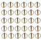 Set of (30)- Farm Tractor Implement Lynch Pin Clip 7/16" x 1-1/2" PN07