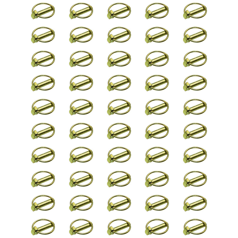 Qty 50: Lynch Pins (5 Packs of 10 Each) Fits Case Replaces A33509