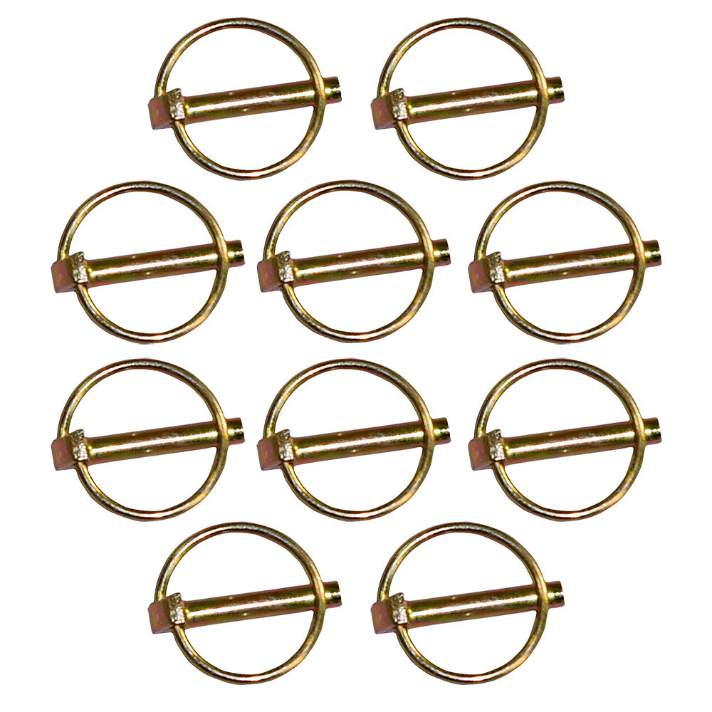 10 Pack 1/4" Forged Lynch Pin P794 873-2704 Fits Universal Makes and Models