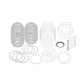 PSK220 Rear PTO Powershift Clutch Kit Fits John Deere 4230 Tractor C1 C2