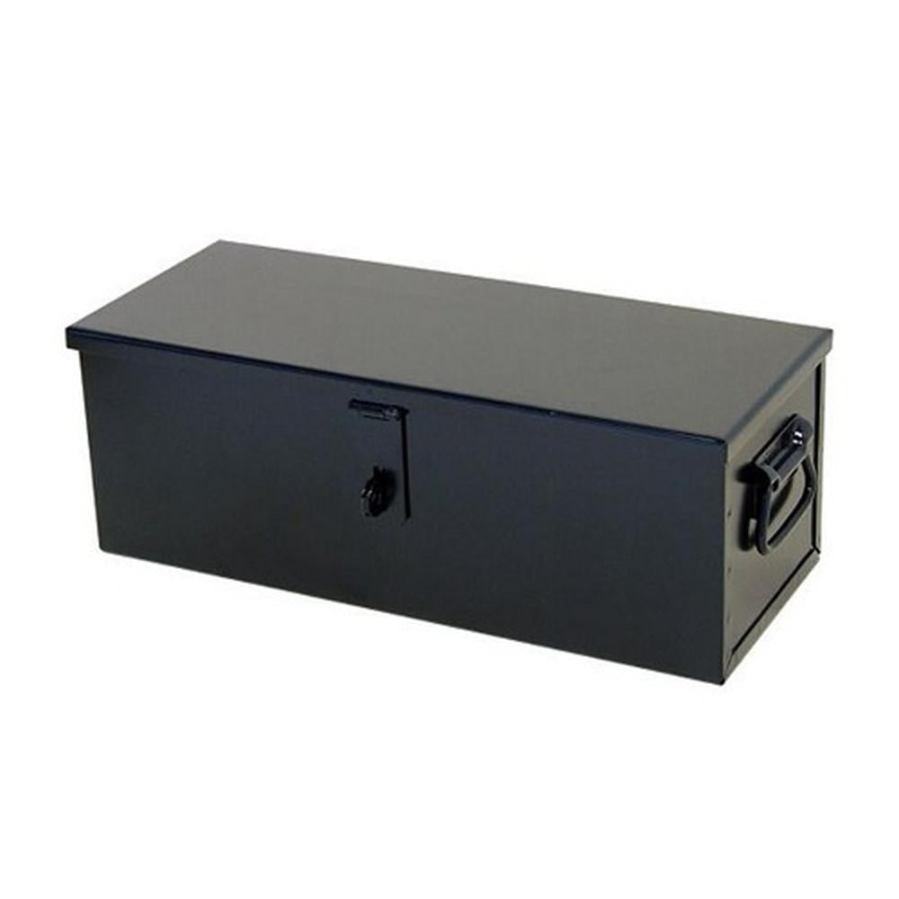 1502 New Universal Tractor Tough Steel Tool Box # 20 in Black 21" x 8" x 7"