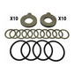 PV7000 Shim and Seal Kit Fits Hitachi Excavator EX100 EX120 ZX120 ZX130 ZX135US