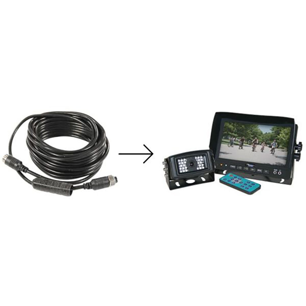 20' Fits CabCam Power Video Cable Fits Case Replaces PVC20