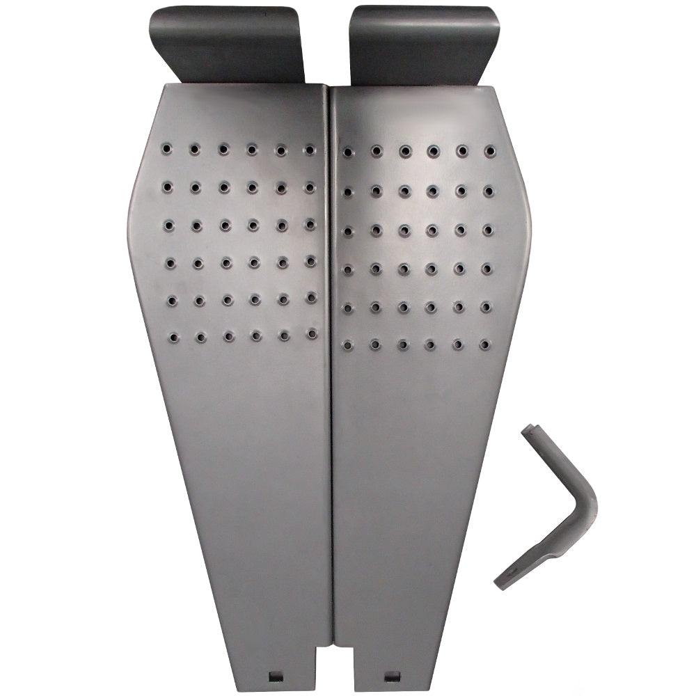 New LH & RH Step Plate Running Boards w/ Brackets Fits Ford Tractor 2N 9N