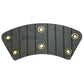 R111122 Tractor Brake Pad With Steel Center Plate Fits John Deere