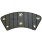 R111122 Tractor Brake Pad With Steel Center Plate Fits John Deere