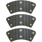 R111122 New 3 Pack of Brake Pads Fits JD Tractor 2510 2520 3010 4000 4020 4040 +