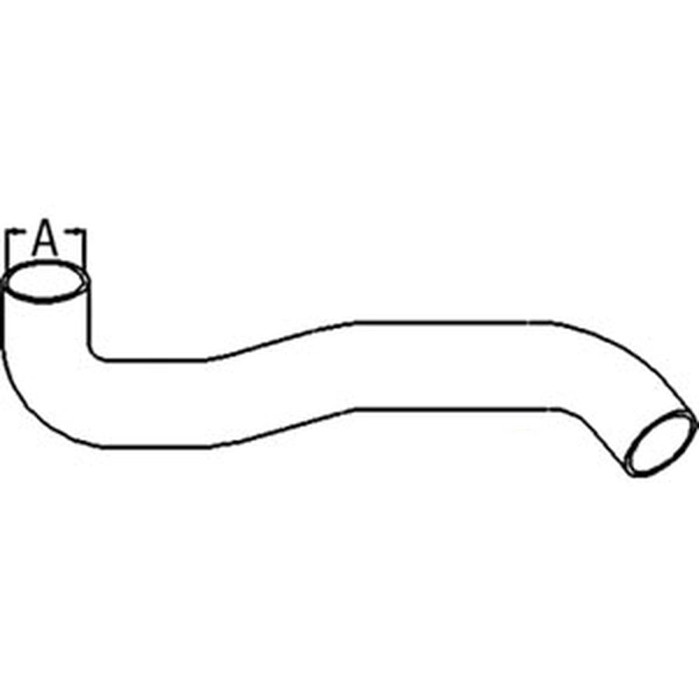R133960 New Lower Radiator Hose Fits John Deere Tractor 7710 7810