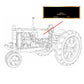 Replacement Decal Fits Mccormick Deering Replaces 7x20-MYLAR