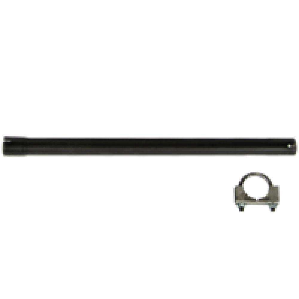Universal Fit 1-3/4" x 48" Straight Pipe w/ Clamp for Tractors