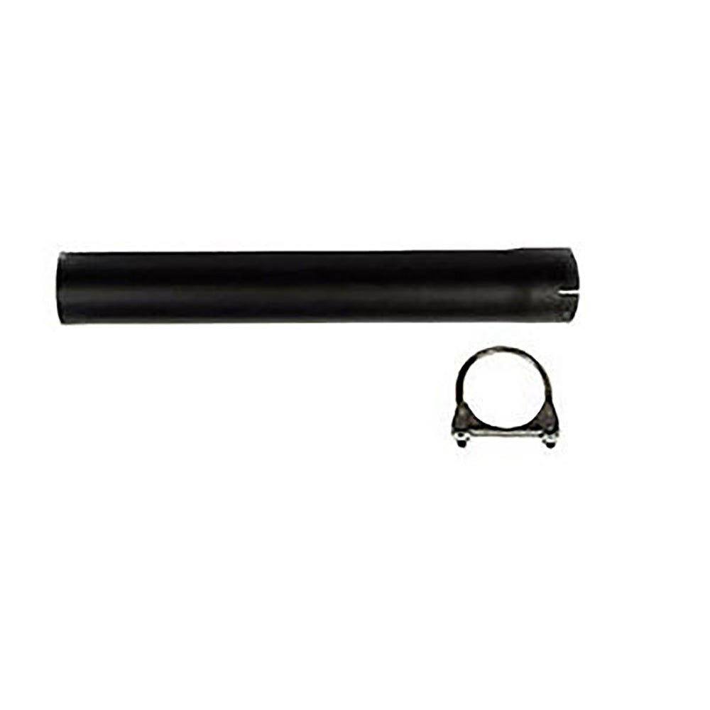 Universal Fit 2-5/8" X 48" Straight Pipe w/ Clamp for Tractors