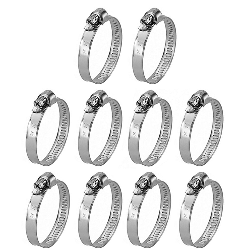 Pack of 10 Hose Clamps Fits Case-IH Fits International Tractor Models