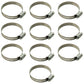 Qty 10: Hose Clamp Fits Allis Chalmers Replaces 70921913